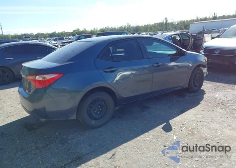 2017 Toyota Corolla Le из США, поврежденный, VIN 2T1BURHE3HC873809